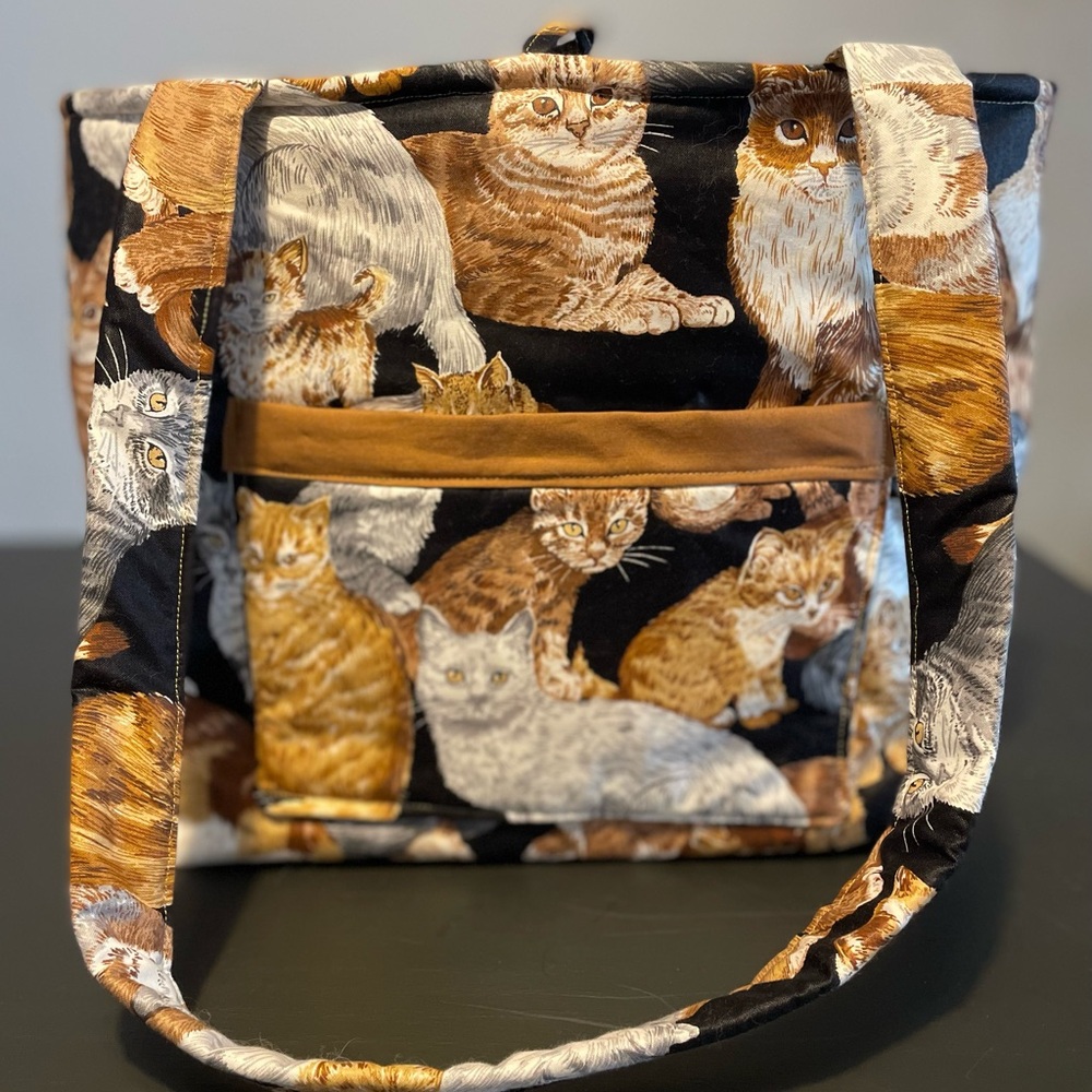 Purrfectly Charming Cat Shoulder Bag